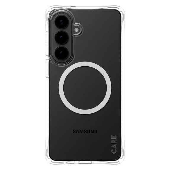 Etui Samba z białym QI do Samsung Galaxy S26+, Przezroczyste, PanzerGlass