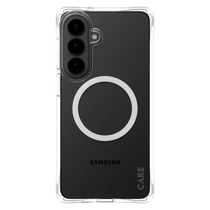 Etui Samba z białym QI do Samsung Galaxy S26+, Przezroczyste, PanzerGlass