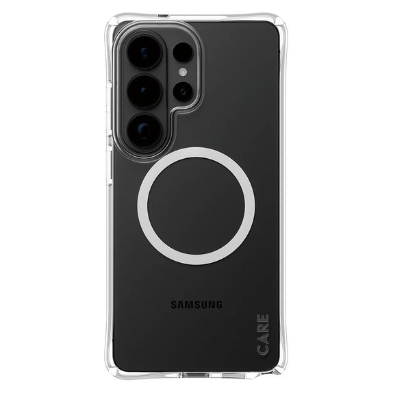Etui Samba z białym QI do Samsung Galaxy S26 Ultra, Przezroczyste, PanzerGlass