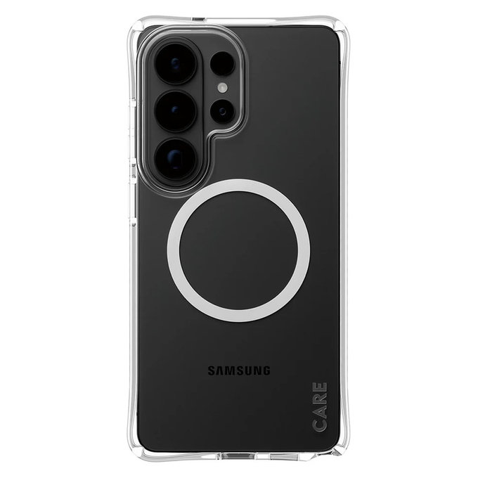 Etui Samba z białym QI do Samsung Galaxy S26 Ultra, Przezroczyste, PanzerGlass