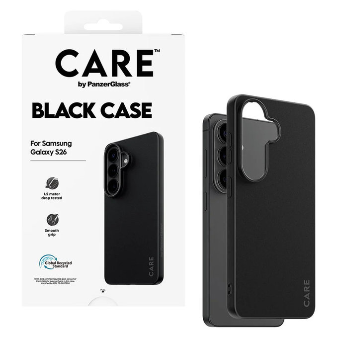 Etui TPU do Samsung Galaxy S26, Czarne, PanzerGlass