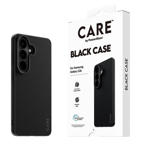 Etui TPU do Samsung Galaxy S26, Czarne, PanzerGlass