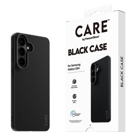 Etui TPU do Samsung Galaxy S26+, Czarne, PanzerGlass