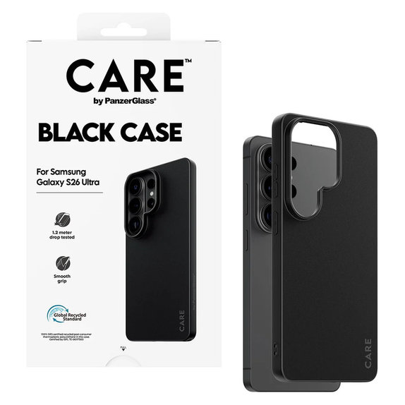 Etui TPU do Samsung Galaxy S26 Ultra, Czarne, PanzerGlass