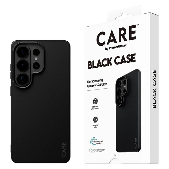 Etui TPU do Samsung Galaxy S26 Ultra, Czarne, PanzerGlass