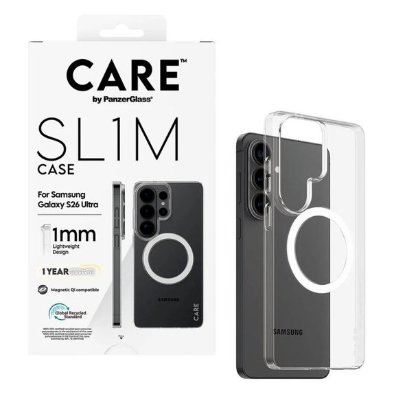 Etui SL1M do Samsung Galaxy S26 Ultra, Przezroczysty, Transparent, PanzerGlass