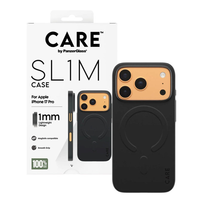 Etui SL1M do iPhone 17 Pro, Czarny, PanzerGlass