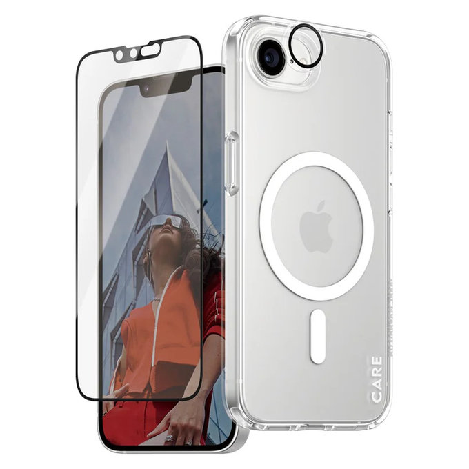 Bundle 3w1 do iPhone 17e/16e, PanzerGlass