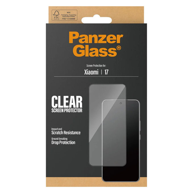 Szkło hartowane UWF do Xiaomi 17, Czarne, PanzerGlass