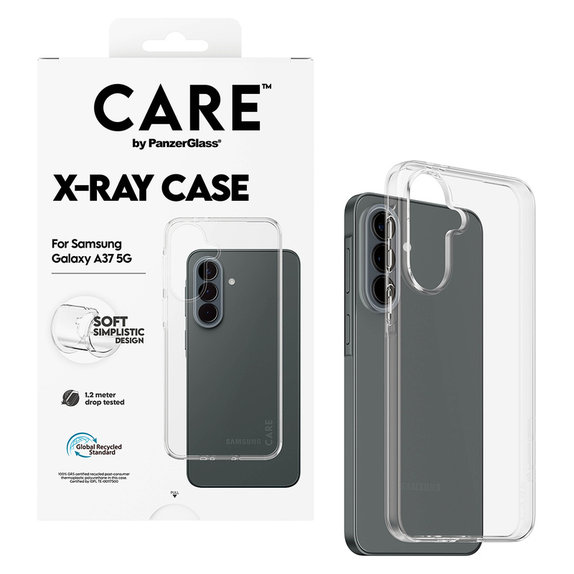 Etui X-Ray do Samsung Galaxy A37, Przezroczyste, PanzerGlass