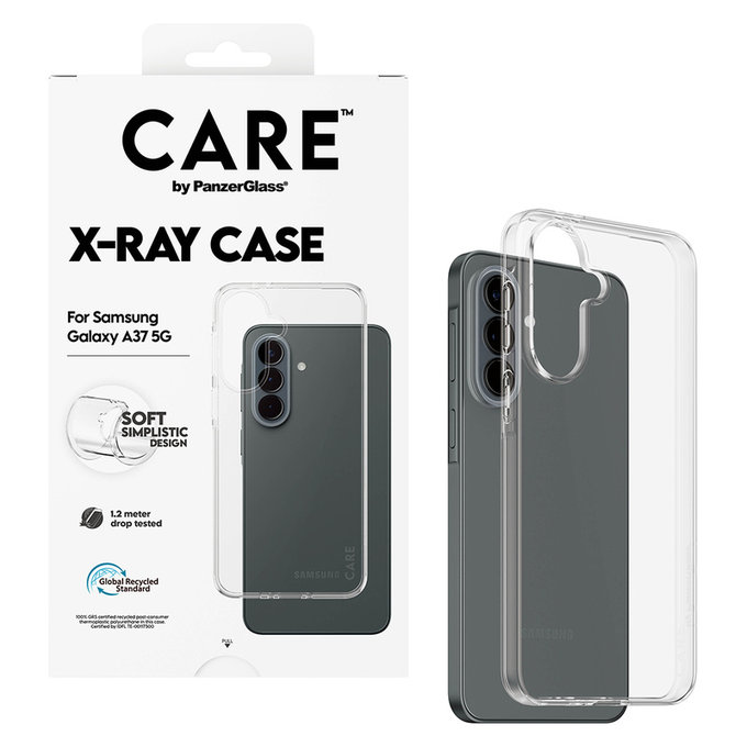 Etui X-Ray do Samsung Galaxy A37, Przezroczyste, PanzerGlass