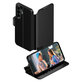 Etui Wallet Kickstand do Samsung Galaxy A57, Czarne, PanzerGlass