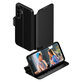 Etui Wallet Kickstand do Samsung Galaxy A37, Czarne, PanzerGlass