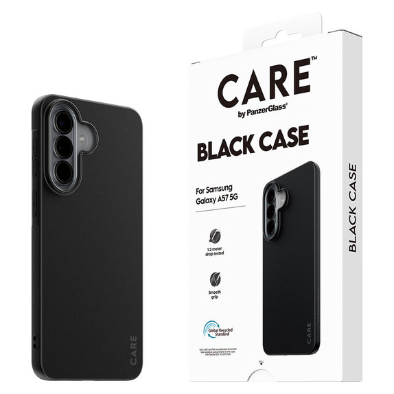 Etui TPU do Samsung Galaxy A57, Czarne, PanzerGlass
