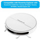 Zestaw części zamiennych do Rowenta Explorer s60 (2x Główna szczotka, 4x Filtr, 8x Szczotka boczna, 4x Ściereczka mopująca)