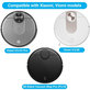 Zestaw części zamiennych do Xiaomi Viomi V2, V2 Pro, V3, SE, Mi Robot Vacuum Mop Pro (P), 2S (1x Główna szczotka, 2x Filtr, 2x Szczotka boczna)