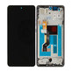 Wyświetlacz dla Motorola Moto G86 5G, Ekran dotykowy z ramką, Cosmic Sky, 5D68C30475, Genuine Service Pack