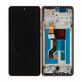 Wyświetlacz dla Motorola Moto G86 5G, Ekran dotykowy z ramką, Chrysanthemum, 5D68C30477, Genuine Service Pack