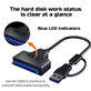 Adapter USB 3.0 / USB-C na SATA do dysków HDD/SSD 2.5" i 3.5", z zasilaczem