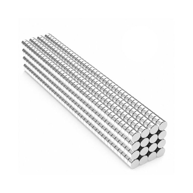 Walcowy magnes neodymowy N35, 5 x 3mm, 200 szt.