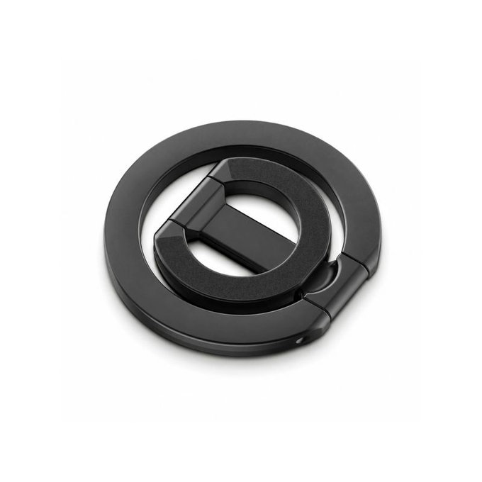 Dwustronny składany uchwyt magnetyczny do MagSafe, czarny