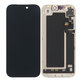 Wyświetlacz Soft OLED 120Hz dla iPhone 17 Pro, Ekran dotykowy z ramką, DIAGNOSTIC