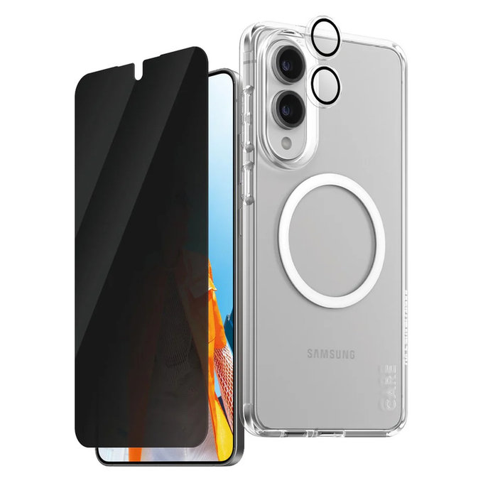Bundle 3w1 Privacy do Samsung Galaxy S25 Edge, PanzerGlass