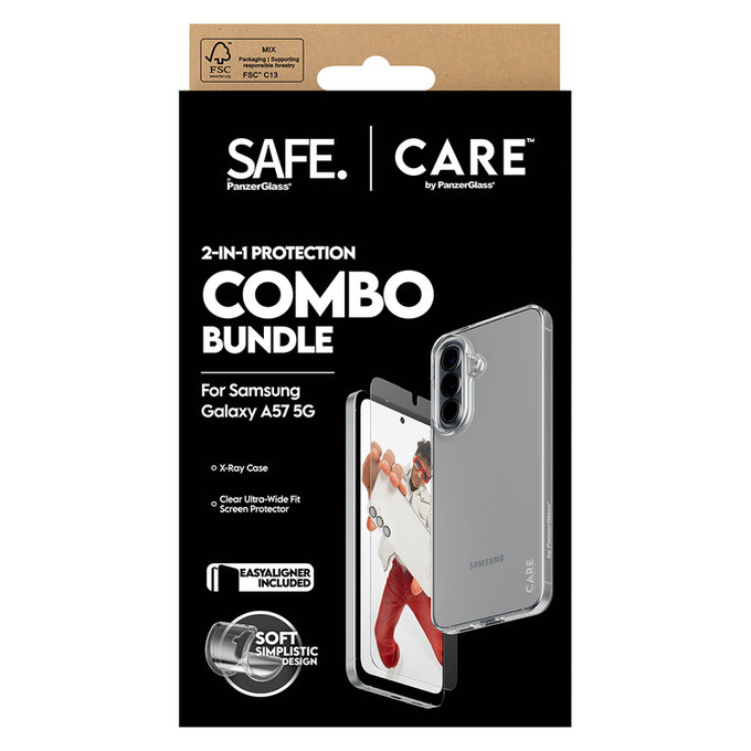 Bundle 2w1 do Samsung Galaxy A57, PanzerGlass