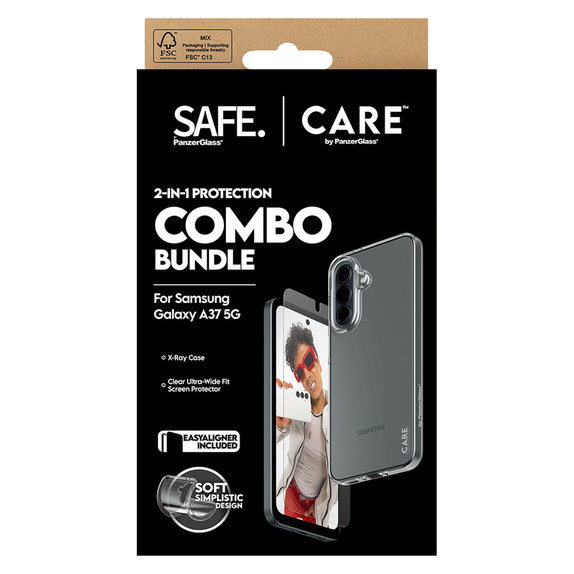 Bundle 2w1 do Samsung Galaxy A37, PanzerGlass