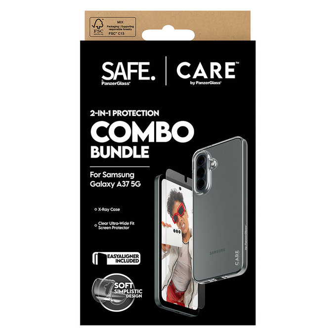 Bundle 2w1 do Samsung Galaxy A37, PanzerGlass