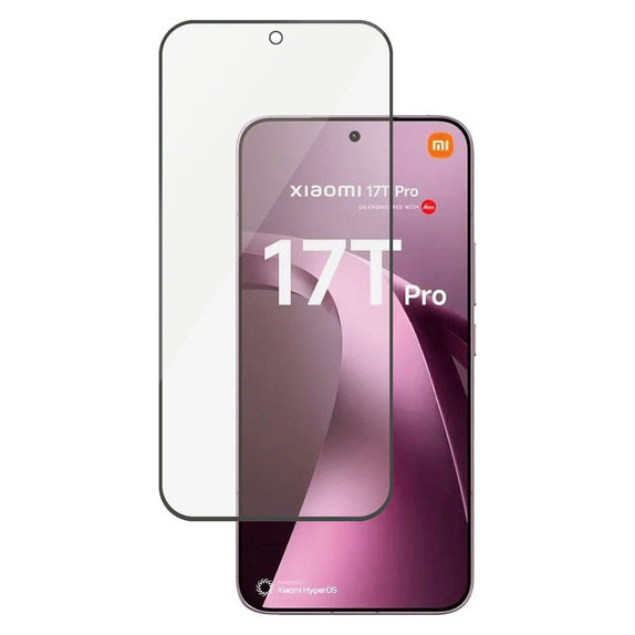 Szkło hartowane UWF do Xiaomi 17T Pro, Czarny, PanzerGlass