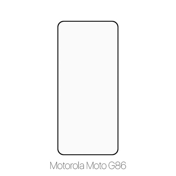 Szkło hartowane FullCover do Motorola Moto G86, FixPremium