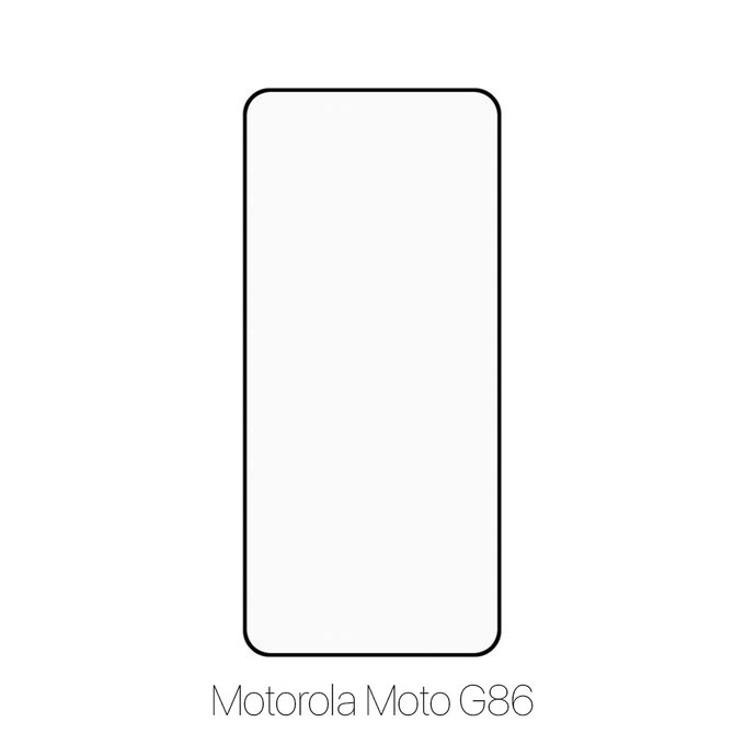 Szkło hartowane FullCover do Motorola Moto G86, FixPremium