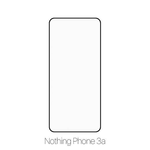 Szkło hartowane FullCover do Nothing Phone (3a), FixPremium
