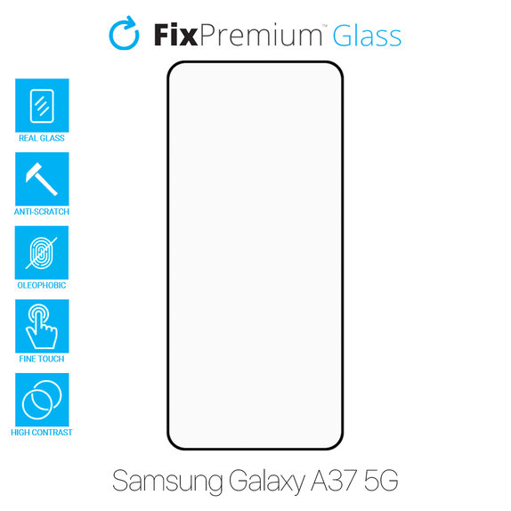Szkło hartowane FullCover do Samsung Galaxy A37 5G, FixPremium
