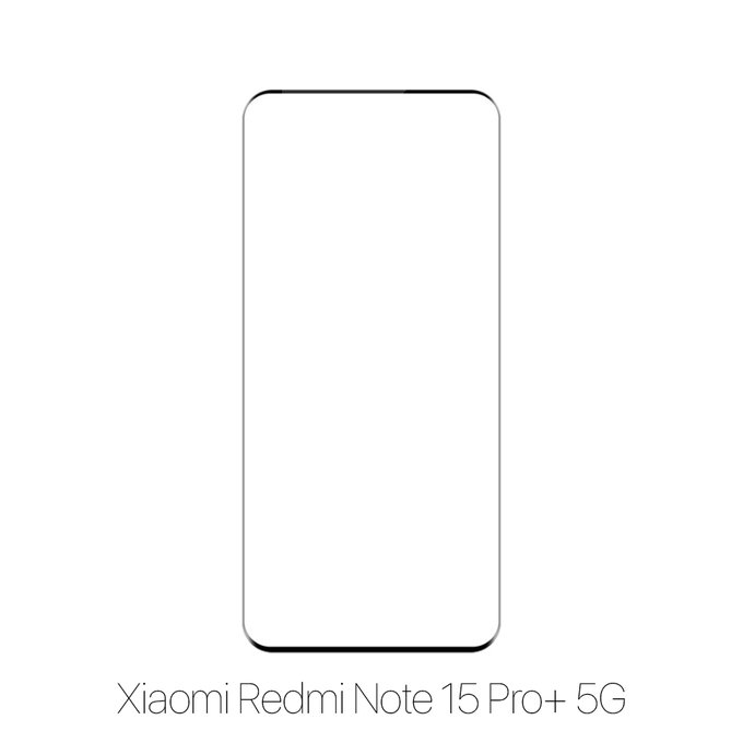 Szkło hartowane FullCover do Xiaomi Redmi Note 15 Pro+ 5G, FixPremium
