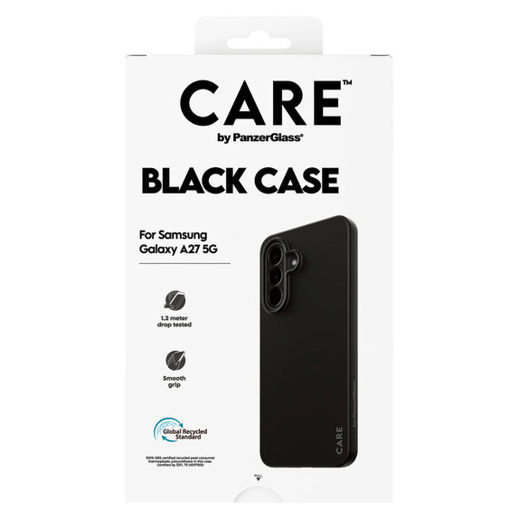 Etui TPU do Samsung Galaxy A27, Czarne, PanzerGlass