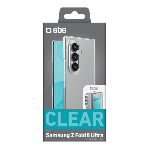 Etui Crystal do Samsung Galaxy Z Fold8 Ultra, Przezroczyste, SBS