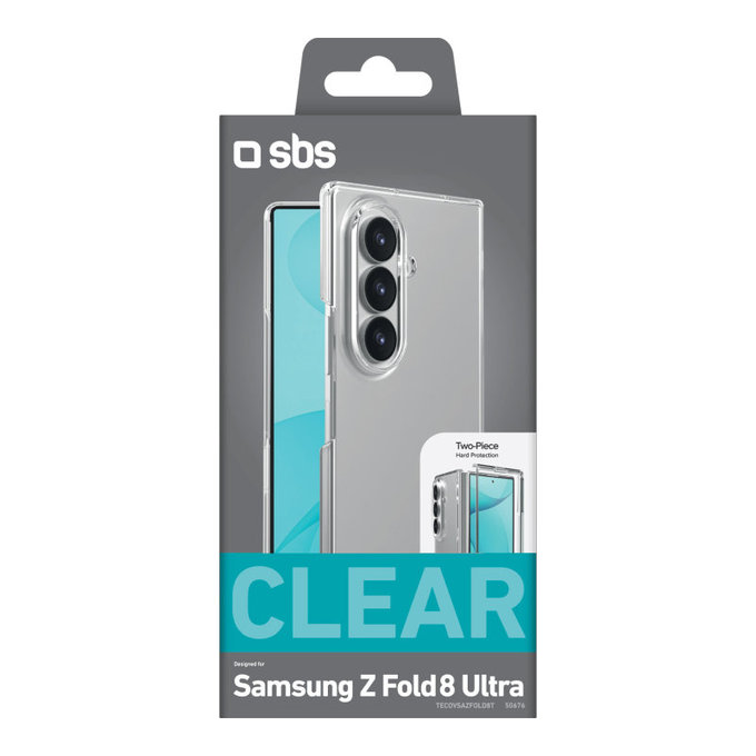 Etui Crystal do Samsung Galaxy Z Fold8 Ultra, Przezroczyste, SBS