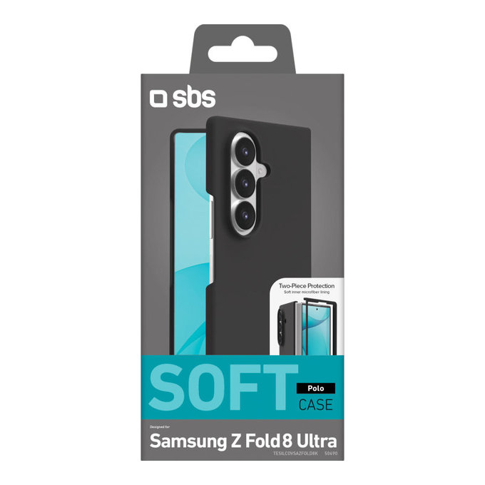 Etui Instinct do Samsung Galaxy Z Fold8 Ultra, Czarne, SBS
