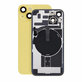 Szkło tylnej obudowy do iPhone 14, Yellow, Pulled A