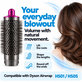 Średnia okrągła szczotka zwiększająca objętość do Dyson Airwrap HS01, HS05, Iron / Fuchsia