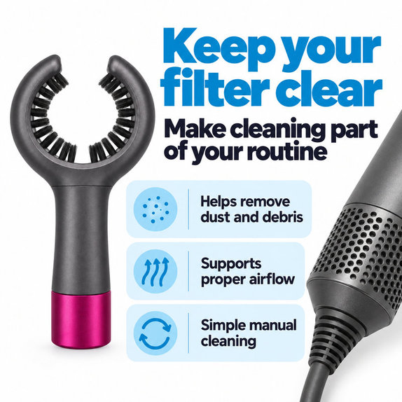 Szczoteczka do czyszczenia filtra do Dyson Airwrap HS01, HS05