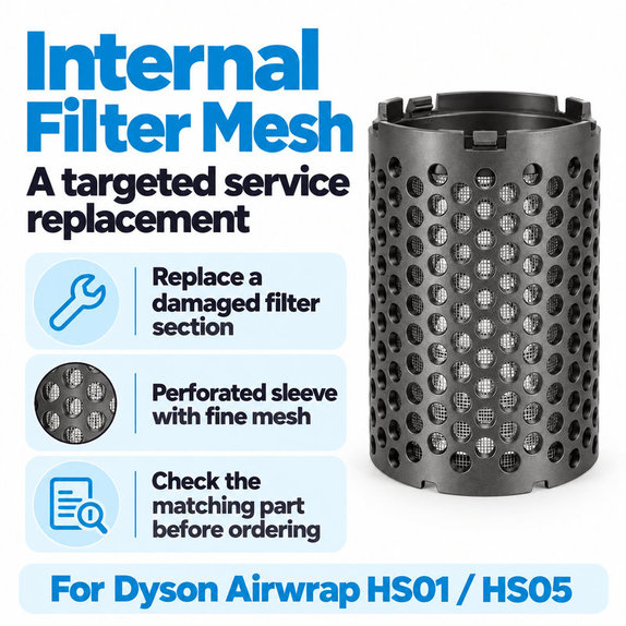 Wewnętrzna siatka filtra do Dyson Airwrap HS01, HS05