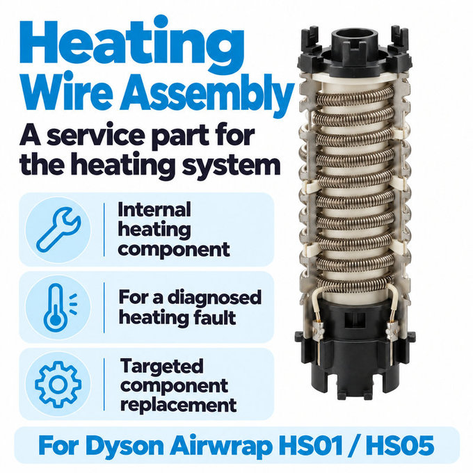 Zespół drutu grzejnego do Dyson Airwrap HS01, HS05