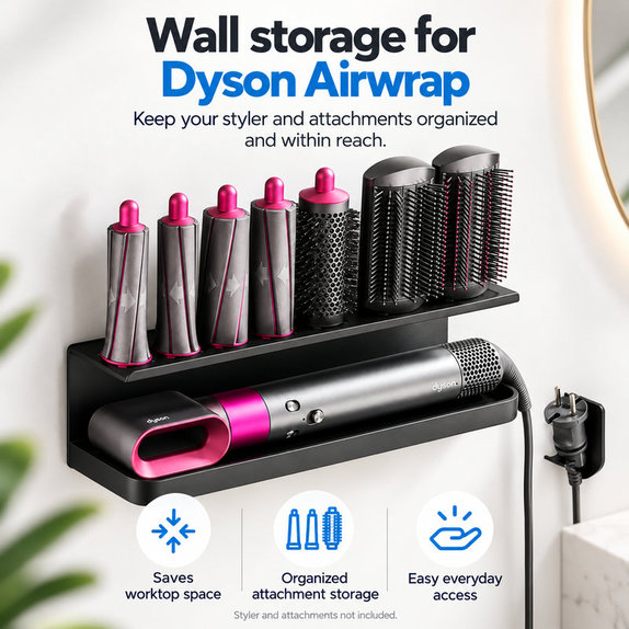 Uchwyt ścienny do Dyson Airwrap