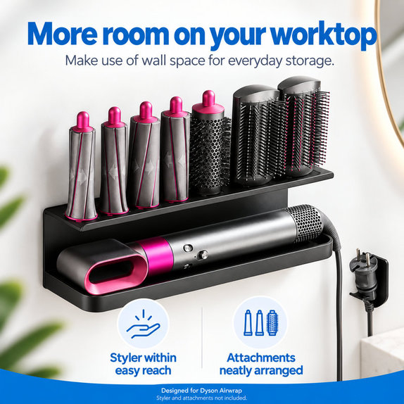 Uchwyt ścienny do Dyson Airwrap