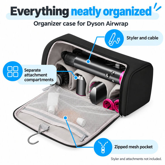 Etui-organizer do Dyson Airwrap