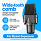 Grzebień z szerokimi zębami do Dyson Supersonic HD01, HD03, HD07, HD15, HD16