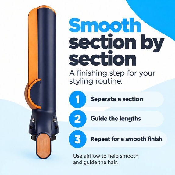 Końcówka do prostowania włosów do Dyson Airwrap HS01, HS05, HS08